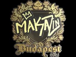 Sticker | Maka (Gold) | Budapest 2025