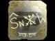 Sticker | snow (Gold) | Austin 2025 CS2 skin