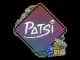 Sticker | Patsi (Glitter) | Rio 2022 CS2 skin
