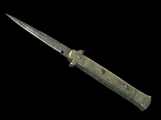 ★ StatTrak™ Stiletto Knife | Safari Mesh (Battle-Scarred)