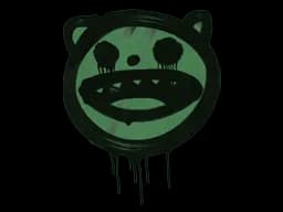 Sealed Graffiti | Happy Cat (Jungle Green)