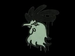 Sealed Graffiti | Cocky (Cash Green)