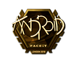 Sticker | ANDROID (Gold) | London 2018