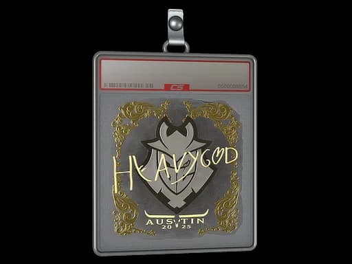 Sticker Slab | Heavygod (Gold) | Austin 2025