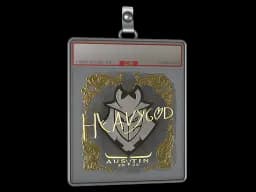 Sticker Slab | Heavygod (Gold) | Austin 2025