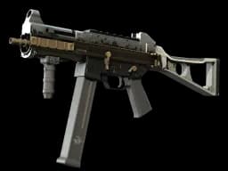 StatTrak™ UMP-45 | Gold Bismuth (Well-Worn)