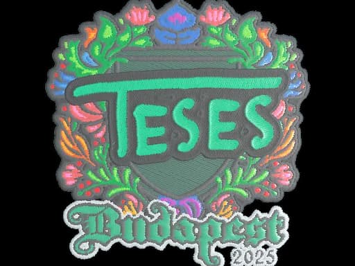 Sticker | TeSeS (Embroidered) | Budapest 2025