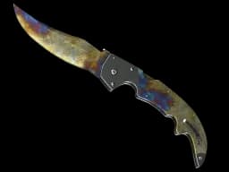 ★ Falchion Knife | Case Hardened (Battle-Scarred)