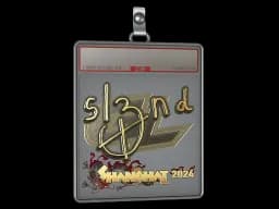 Sticker Slab | sl3nd (Gold) | Shanghai 2024