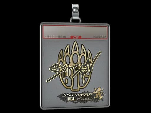 Sticker Slab | syrsoN (Gold) | Antwerp 2022