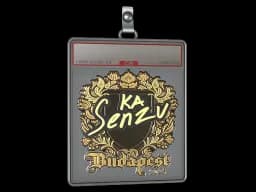 Sticker Slab | Senzu (Gold) | Budapest 2025