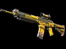 Souvenir SG 553 | Hazard Pay (Field-Tested)