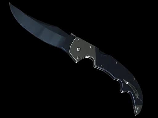 ★ Falchion Knife | Blue Steel (Well-Worn)