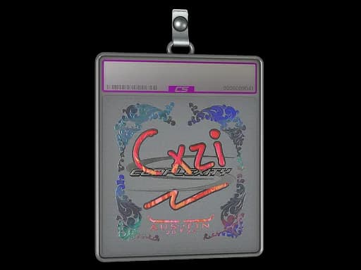 Sticker Slab | Cxzi (Holo) | Austin 2025
