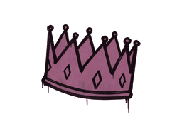 Sealed Graffiti | King Me (Princess Pink)