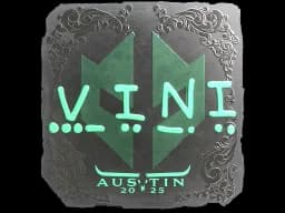 Sticker | VINI (Foil) | Austin 2025