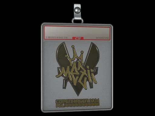 Sticker Slab | mezii (Gold) | Copenhagen 2024