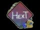 Sticker | HexT (Glitter) | Rio 2022 CS2 skin