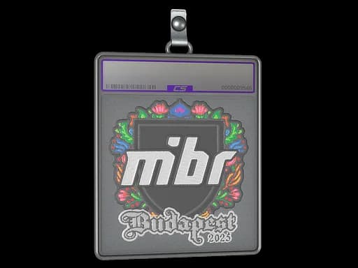Sticker Slab | MIBR (Embroidered) | Budapest 2025