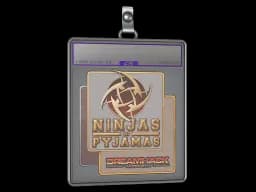 Sticker Slab | Ninjas in Pyjamas (Holo) | DreamHack 2014
