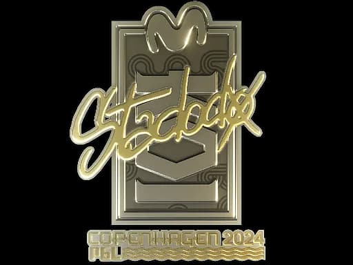 Sticker | stadodo (Gold) | Copenhagen 2024