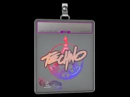 Sticker Slab | Techno4K (Holo) | Paris 2023