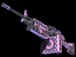 StatTrak™ M249 | Bock Blocks (Minimal Wear)