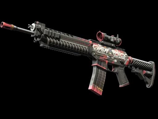 StatTrak™ SG 553 | Cyberforce (Factory New)