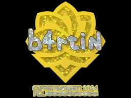 Sticker | b4rtiN (Glitter) | Copenhagen 2024