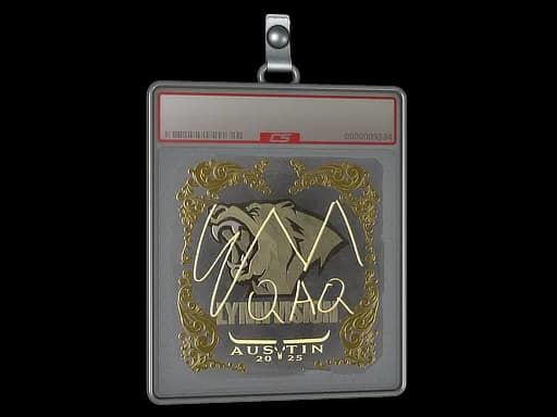 Sticker Slab | EmiliaQAQ (Gold) | Austin 2025