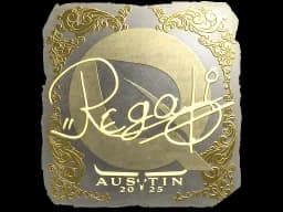 Sticker | regali (Gold) | Austin 2025