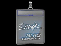 Sticker Slab | s1mple | MLG Columbus 2016