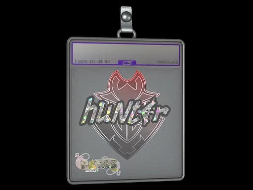 Sticker Slab | huNter- (Glitter) | Paris 2023