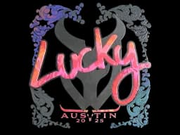 Sticker | Lucky (Holo) | Austin 2025