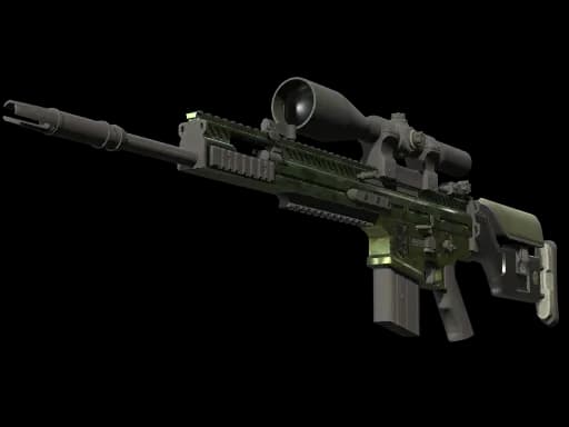 SCAR-20 | Green Marine (Minimal Wear)