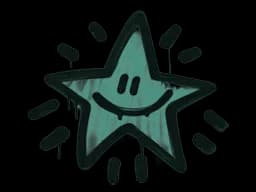 Sealed Graffiti | Shining Star (Frog Green)