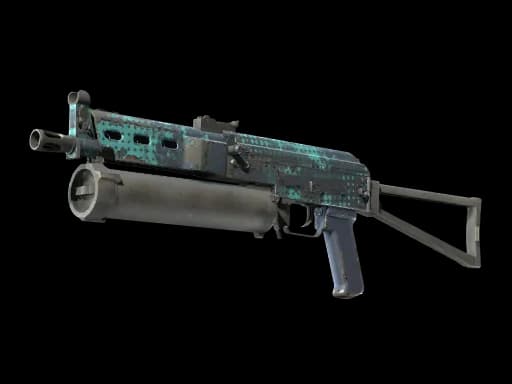 PP-Bizon | Cobalt Halftone (Well-Worn)