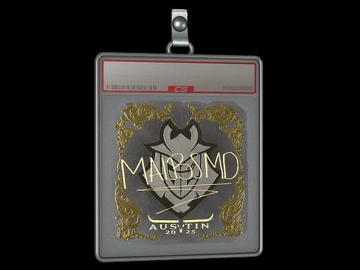 Sticker Slab | malbsMd (Gold) | Austin 2025