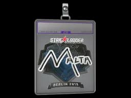 Sticker Slab | malta (Foil) | Berlin 2019