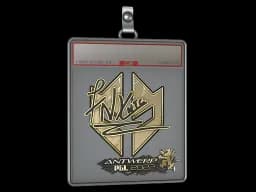 Sticker Slab | fnx (Gold) | Antwerp 2022