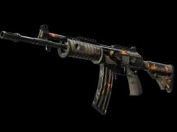 StatTrak™ Galil AR | Orange DDPAT (Battle-Scarred)