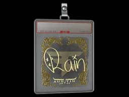 Sticker Slab | rain (Gold) | Austin 2025