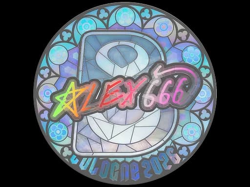 Sticker | alex666 (Holo) | Cologne 2026