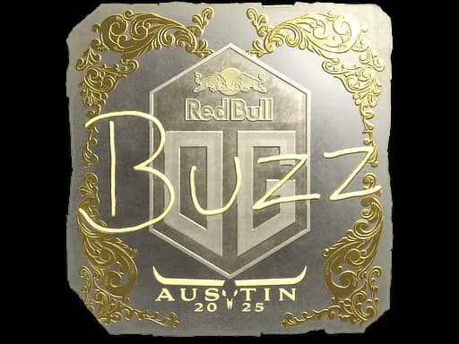 Sticker | Buzz (Gold) | Austin 2025