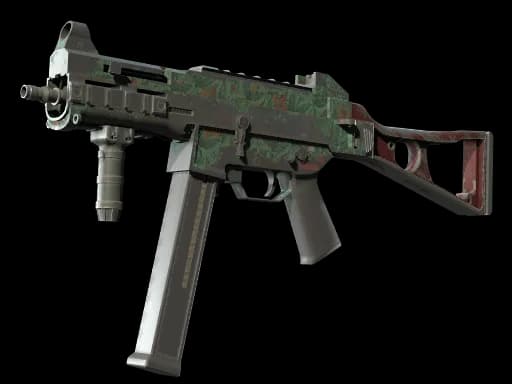 UMP-45 | Day Lily (Battle-Scarred)