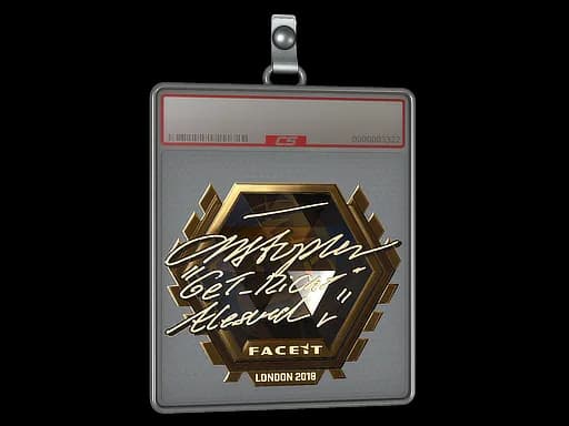 Sticker Slab | GeT_RiGhT (Gold) | London 2018