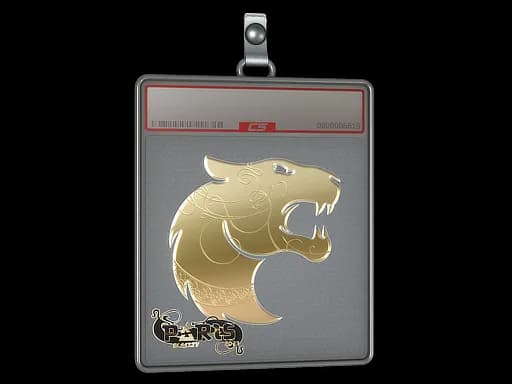 Sticker Slab | FURIA (Gold) | Paris 2023