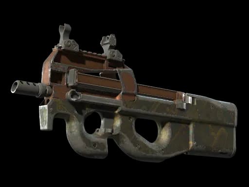Souvenir P90 | Ancient Earth (Battle-Scarred)