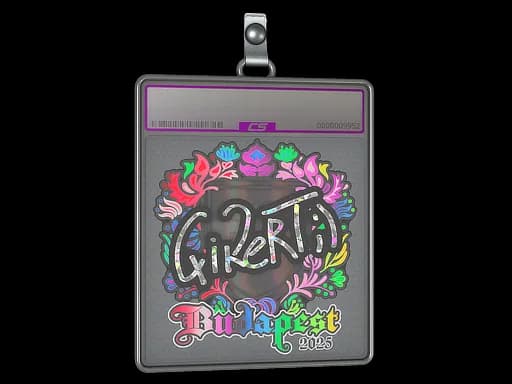 Sticker Slab | qikert (Holo) | Budapest 2025