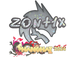 Sticker | zont1x (Glitter) | Shanghai 2024